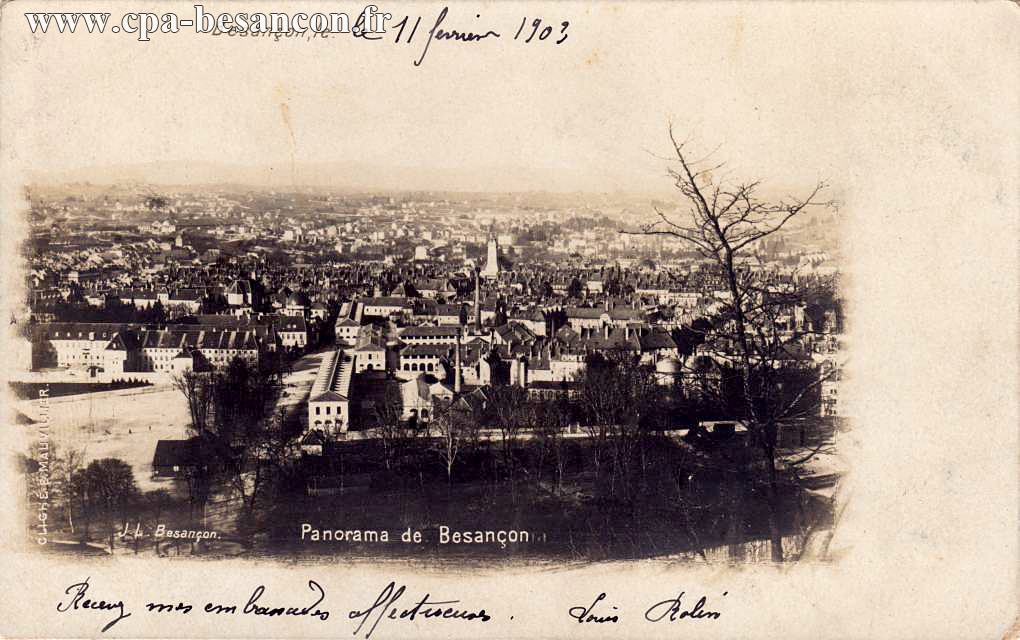 Panorama de Besançon